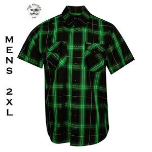 DIXXON FLANNEL - KELLY Bamboo Shirt SS - Men's 2XL